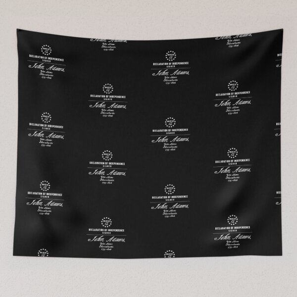 Item preview, John Adams Declaration Of Independence designed and sold by twHistory.