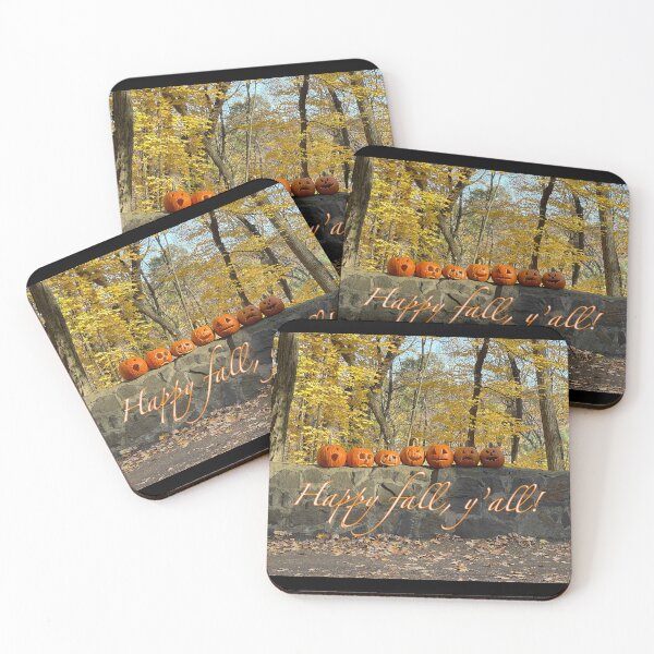 Item preview, Happy Fall, Y’all! – Pumpkins in the Autumn Woods designed and sold by aadventures.