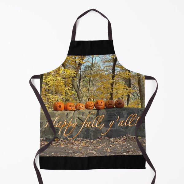 Item preview, Happy Fall, Y’all! – Pumpkins in the Autumn Woods designed and sold by aadventures.