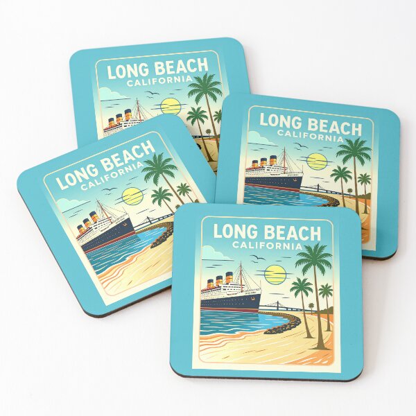Item preview, Long Beach California designed and sold by ArtFactoryAI.