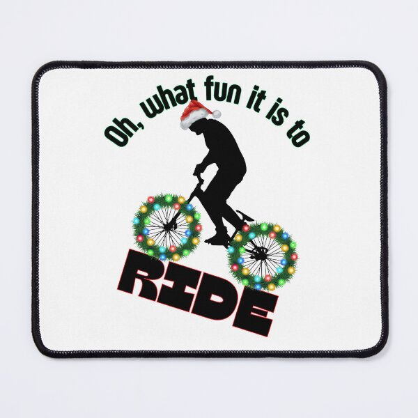 Item preview, Christmas Bicycle for Bike Lovers – Oh What Fun It Is to Ride designed and sold by SunandShade.