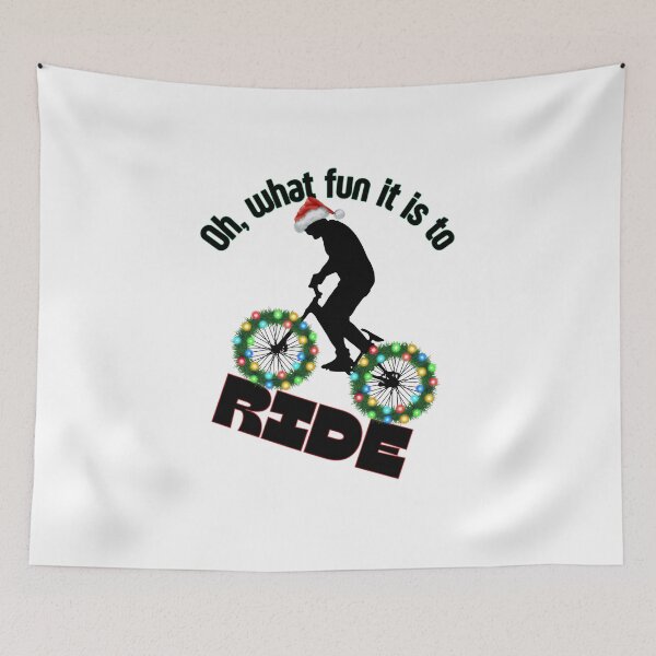 Item preview, Christmas Bicycle for Bike Lovers – Oh What Fun It Is to Ride designed and sold by SunandShade.
