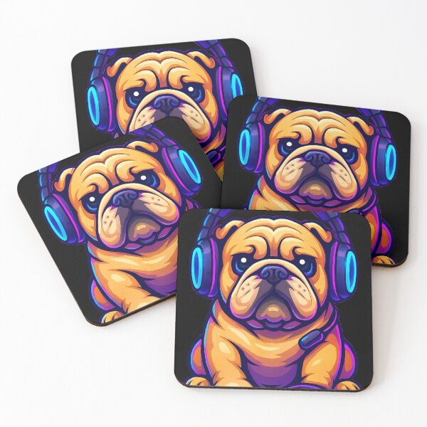 Item preview, Gaming Dog Esports, Headphones & Mouse Design designed and sold by E.D.CH designs..