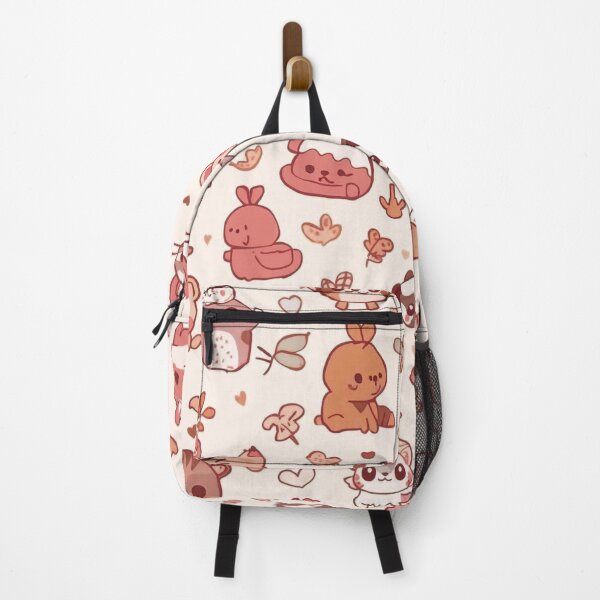 Item preview, Cute Cartoon Animals Pattern | Kawaii Aesthetic Design designed and sold by PixelNestHQ.