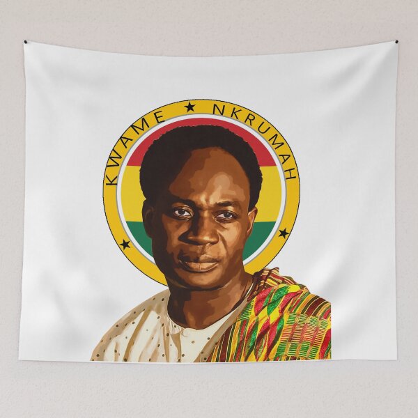 Item preview, Kwame Nkrumah Pan-African Revolutionary leader | Ghana  designed and sold by Youngkev-arts.