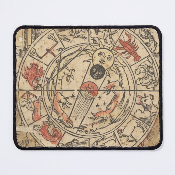 Item preview, Medieval Zodiac designed and sold by BlueSpecsStudio.