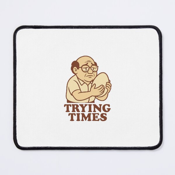 Item preview, Egg in These Trying Times – Funny Vintage Cartoon Design for Sunny but Tough Days designed and sold by IndyVibes.