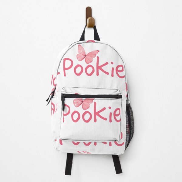 Item preview, Pookie Pink Butterfly Cute Kawaii Hand-Drawn Word Sticker designed and sold by TheRosyCanvas.