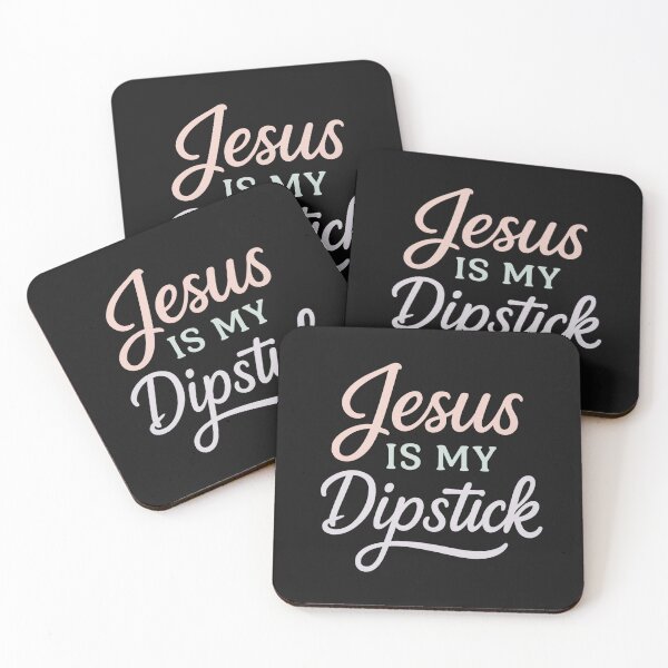 Item preview, Jesus Is My Dipstick - Funny Christian Car Lover Design designed and sold by GraceMarieandCo.