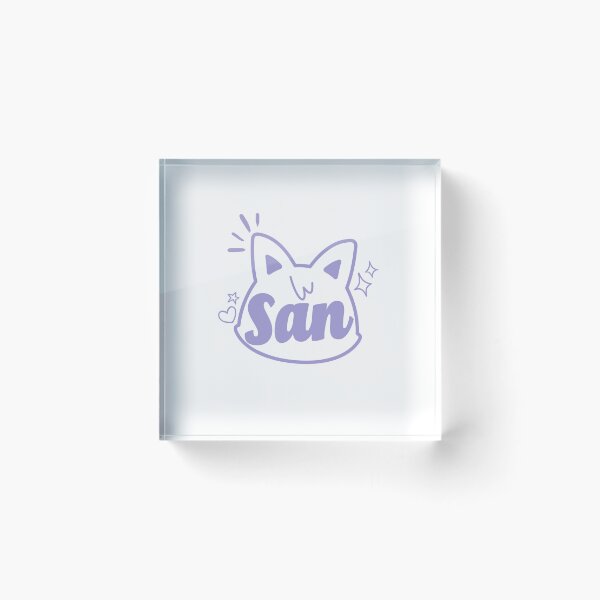 Item preview, San (ATEEZ) – Sandeoki Logo designed and sold by Isabela Soares.