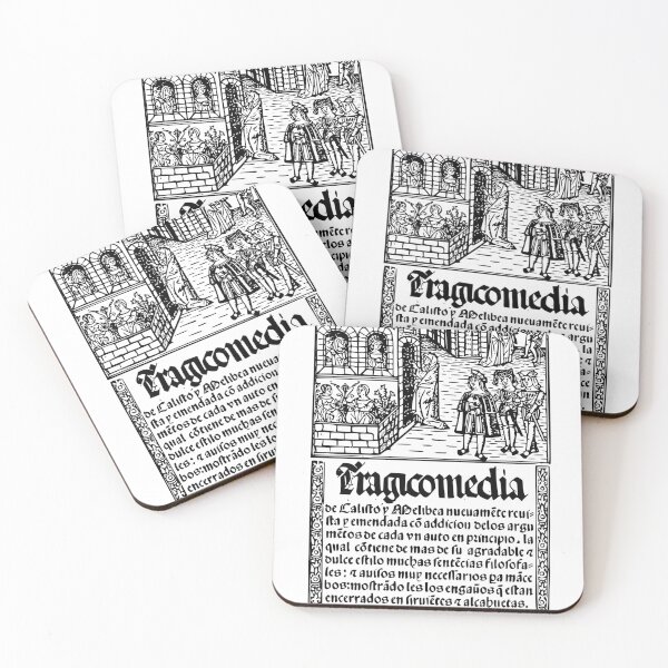 Item preview, Tragicomedy of Calisto and Melibea. 'La Celestina' by Fernando de Rojas. Convent-trotter, procuress. designed and sold by Filologica.