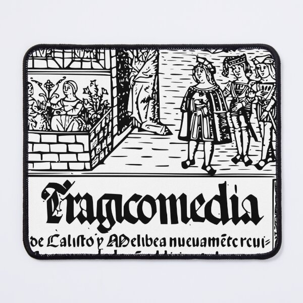 Item preview, Tragicomedy of Calisto and Melibea. 'La Celestina' by Fernando de Rojas. Convent-trotter, procuress. designed and sold by Filologica.