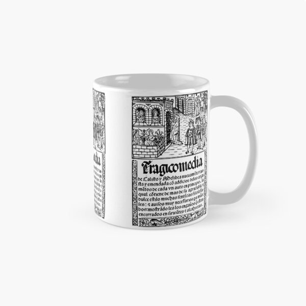 Item preview, Tragicomedy of Calisto and Melibea. 'La Celestina' by Fernando de Rojas. Convent-trotter, procuress. designed and sold by Filologica.