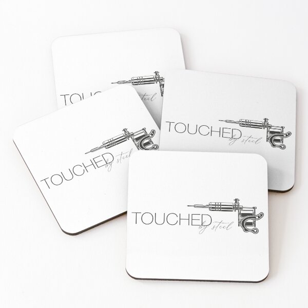 Item preview, Touched by Steel – Tattoo Machine Design designed and sold by favoritebubble.