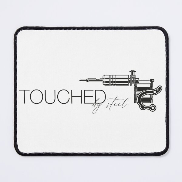 Item preview, Touched by Steel – Tattoo Machine Design designed and sold by favoritebubble.