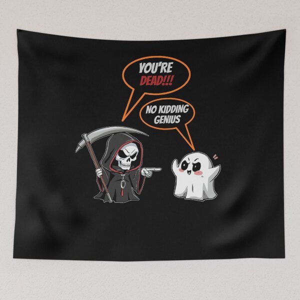 Item preview, When death meets ghost designed and sold by Fradikal.