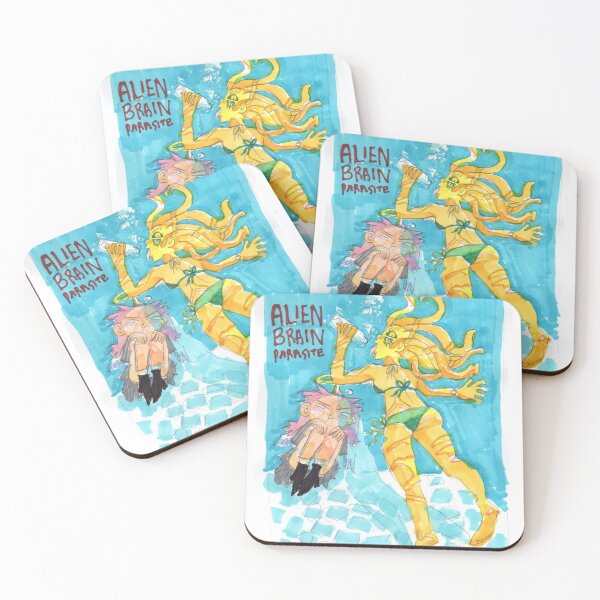 Item preview, Lesbian Alien Brain Parasite: SPLASH designed and sold by Rachel Droter.