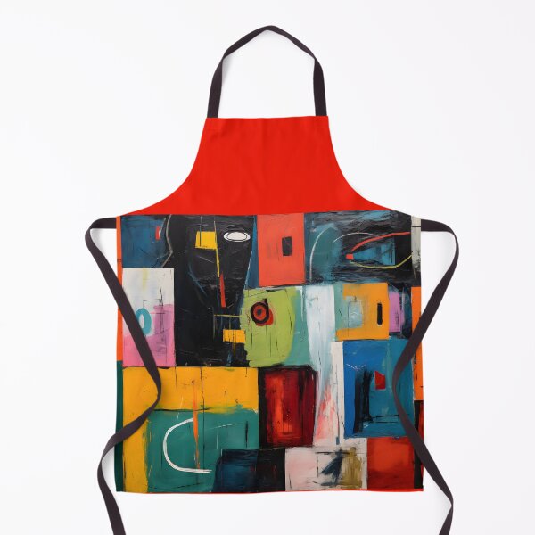Item preview, Infuse Your Space with a Colorful Abstract Composition of Geometric Shapes in Bold Vivid Colors designed and sold by OlfactoART Studio.