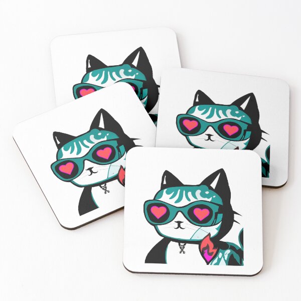 Item preview, Cool Cats in Sunglasses – Funky Stylish Cat Art designed and sold by Vividality.