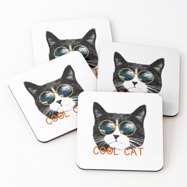 Item preview, Cool Cats in Sunglasses – Funky Stylish Cat Art designed and sold by Vividality.