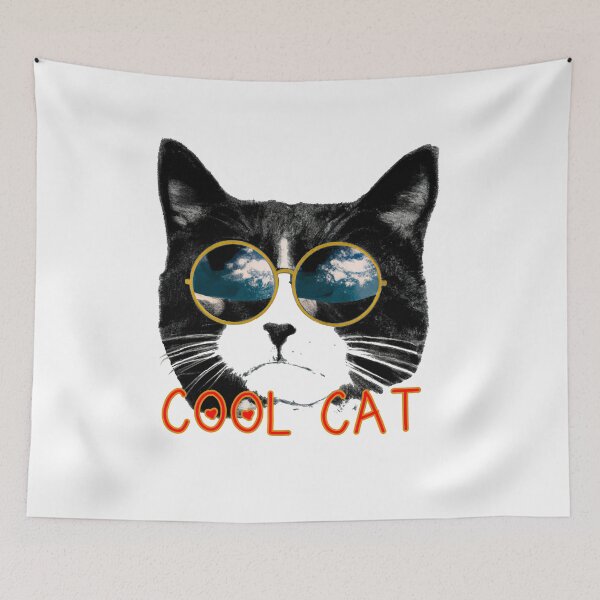 Item preview, Cool Cats in Sunglasses – Funky Stylish Cat Art designed and sold by Vividality.