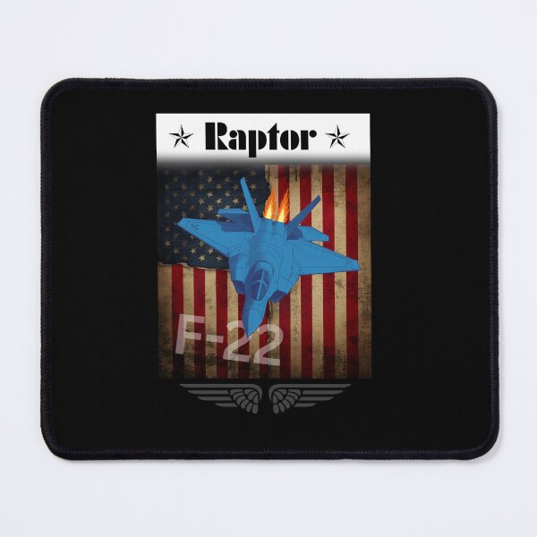 Item preview, F-22 Raptor USA flag designed and sold by rocklegends99.