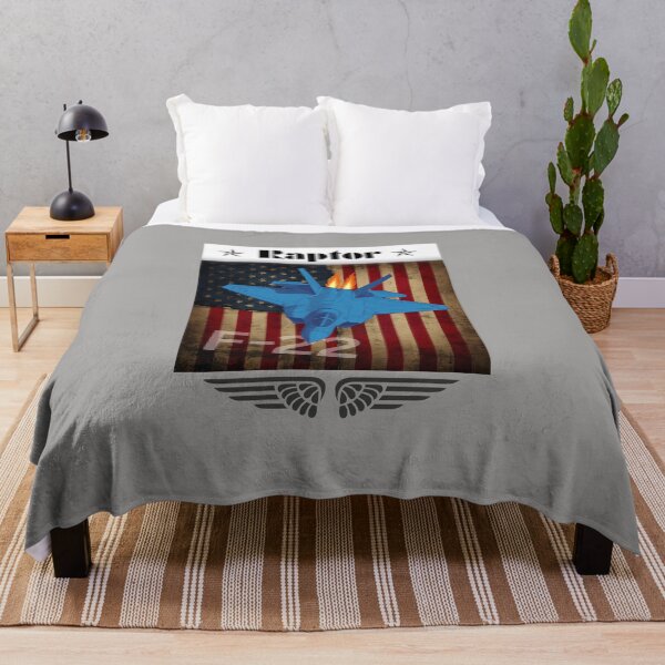 Item preview, F-22 Raptor USA flag designed and sold by rocklegends99.