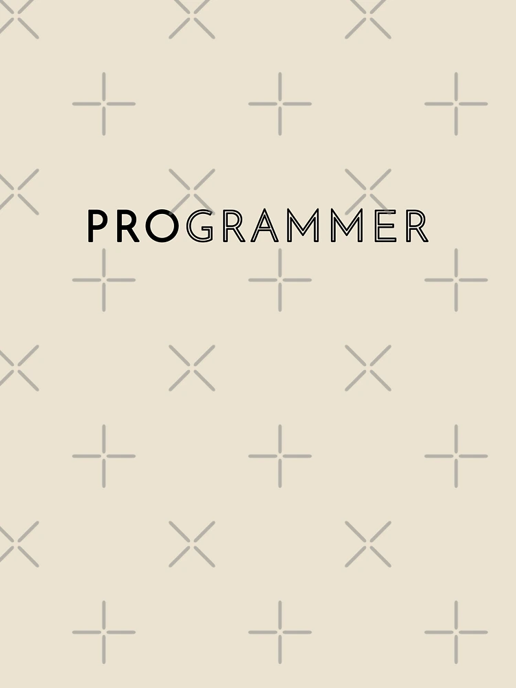 Thumbnail 4 of 4, Relaxed T-Shirt, Programmer (Inverted) designed and sold by developer-gifts.