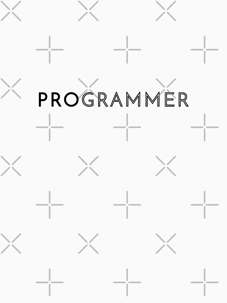 Thumbnail 4 of 4, V-Neck T-Shirt, Programmer (Inverted) designed and sold by developer-gifts.