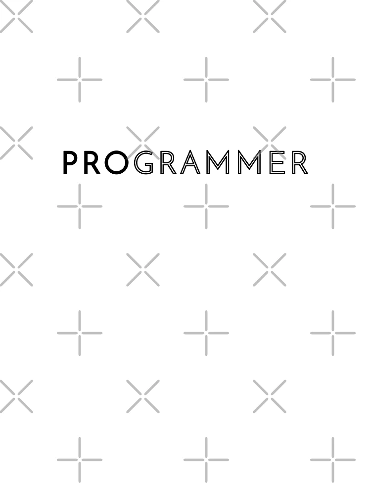 Thumbnail 7 of 7, Oversized T-Shirt, Programmer (Inverted) designed and sold by developer-gifts.