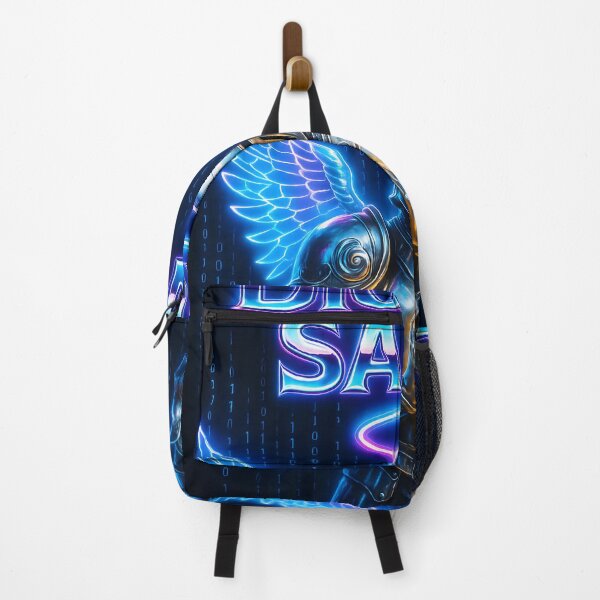 Item preview, Digital Saint – Cyber Angel of the Neon Code designed and sold by Savannarojas.