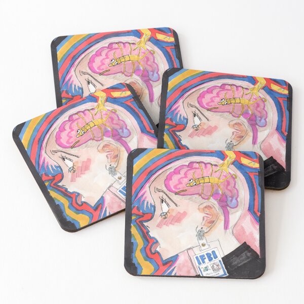 Item preview, Lesbian Alien Brain Parasite: XRAY designed and sold by Rachel Droter.