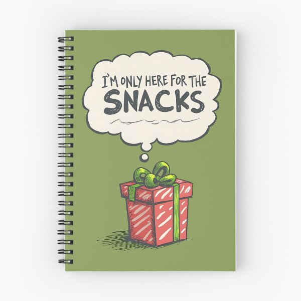 Item preview, I'm Only Here For The Snacks, Grinch Mode Christmas designed and sold by DoceVaga.
