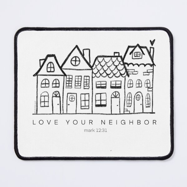 Item preview, Love your neighbor  designed and sold by dudaoliveira.art.