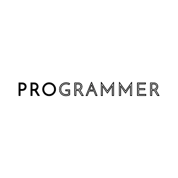 Artwork thumbnail, Programmer (Inverted) by developer-gifts