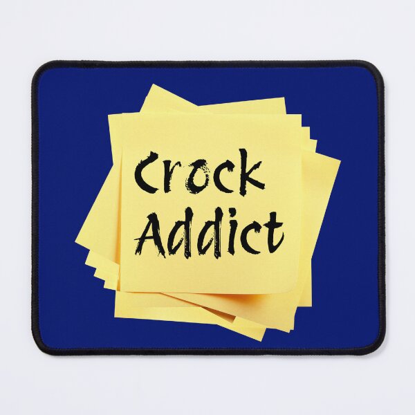 Item preview, STICKY NOTES: Crock Addict - funny messages food designed and sold by DesignsFromTW-S.