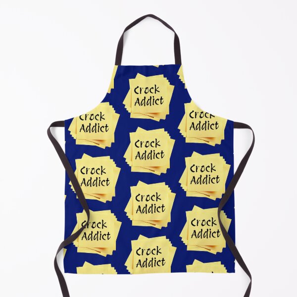 Item preview, STICKY NOTES:  Crock Addict - funny messages food designed and sold by DesignsFromTW-S.