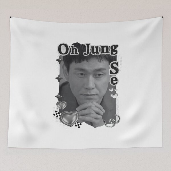 Item preview, Oh Jung-se (오정세) Korean Actor Kdrama Group Black and White Collage Digital Art Portrait designed and sold by AJUNICE STUDIO.