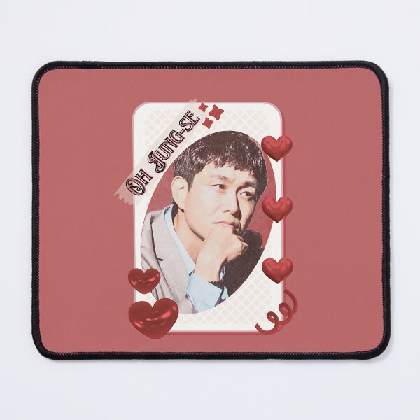 Item preview, Oh Jung-se (오정세) Korean Actor Kdrama Group Card Red Aesthetic Collage Design designed and sold by AJUNICE STUDIO.