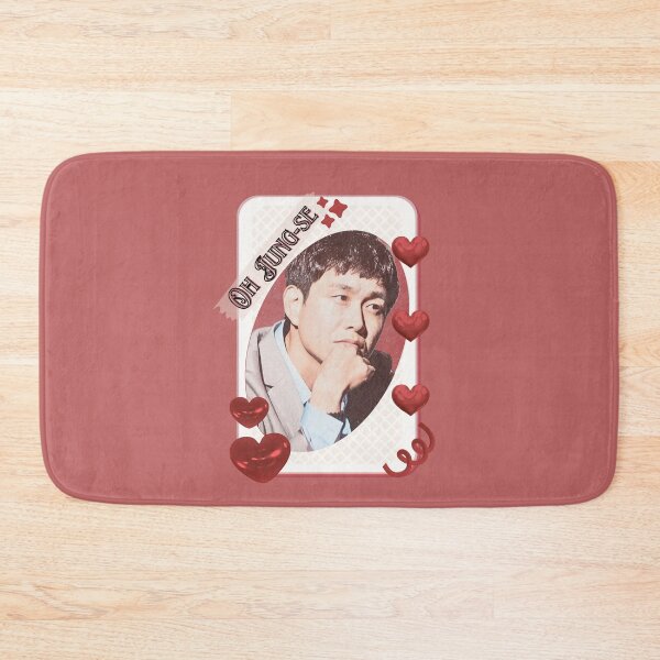 Item preview, Oh Jung-se (오정세) Korean Actor Kdrama Group Card Red Aesthetic Collage Design designed and sold by AJUNICE STUDIO.