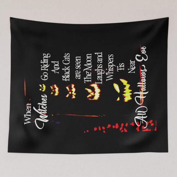 Item preview, When Witches Go Riding – All Hallows’ Eve Pumpkin Glow designed and sold by aadventures.
