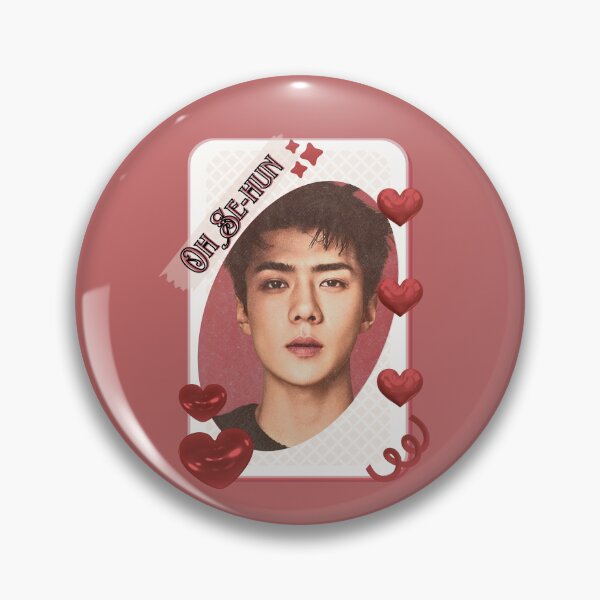 Item preview, Oh Se-hun (오세훈 / Sehun)  Korean Actor Kdrama Group Card Red Aesthetic Collage Design designed and sold by AJUNICE STUDIO.
