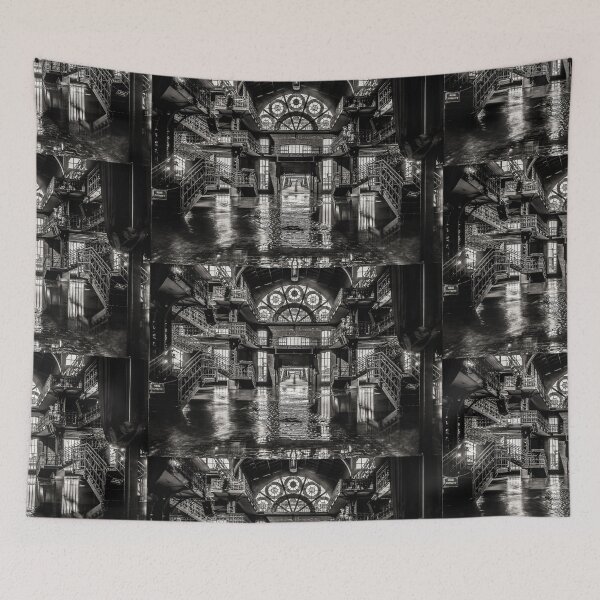Item preview, Hamburg fish auction hall during flooding designed and sold by elbvue.