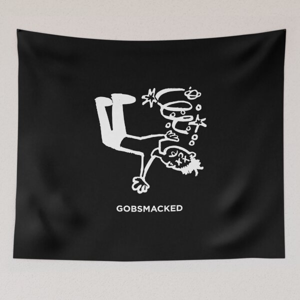 Item preview, Gobsmacked - dark background designed and sold by Half Serious.