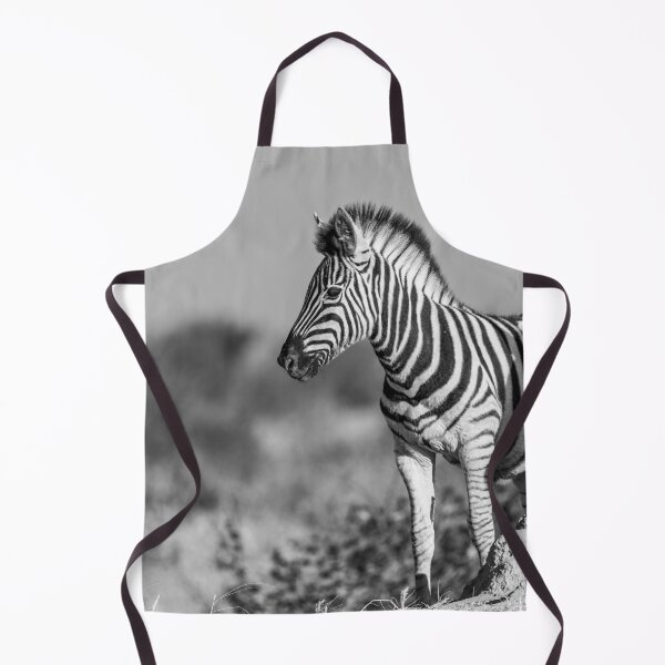 Item preview, Sculpted in Light — Young Zebra on a Termite Mound, Etosha (Black & White) designed and sold by DavideAntoniani.