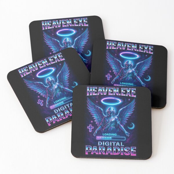 Item preview, Heaven.exe – Digital Paradise Loading designed and sold by Savannarojas.