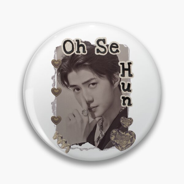 Item preview, Oh Se-hun (오세훈 / Sehun)  Kdrama Actor Korean Group Scrapbook Collage Cozy Y2K Vintage Design designed and sold by HELL0WBELLO.