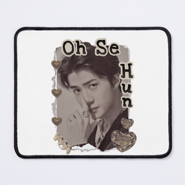Item preview, Oh Se-hun (오세훈 / Sehun) Kdrama Actor Korean Group Scrapbook Collage Cozy Y2K Vintage Design designed and sold by HELL0WBELLO.