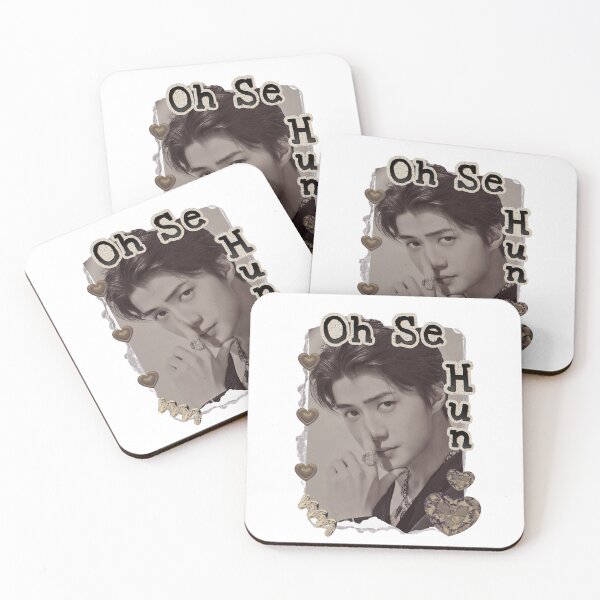 Item preview, Oh Se-hun (오세훈 / Sehun)  Kdrama Actor Korean Group Scrapbook Collage Cozy Y2K Vintage Design designed and sold by HELL0WBELLO.