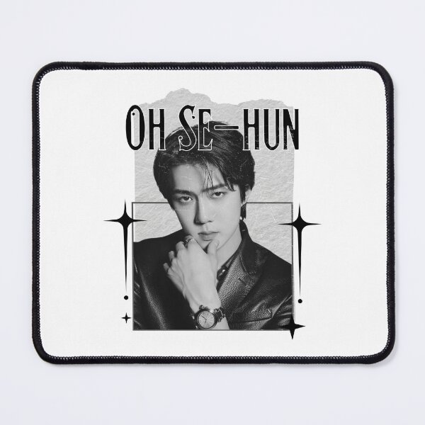 Item preview, Oh Se-hun (오세훈 / Sehun) Kdrama Actor Korean Scrapbook Collage Cozy Y2K Vintage Design designed and sold by HELL0WBELLO.